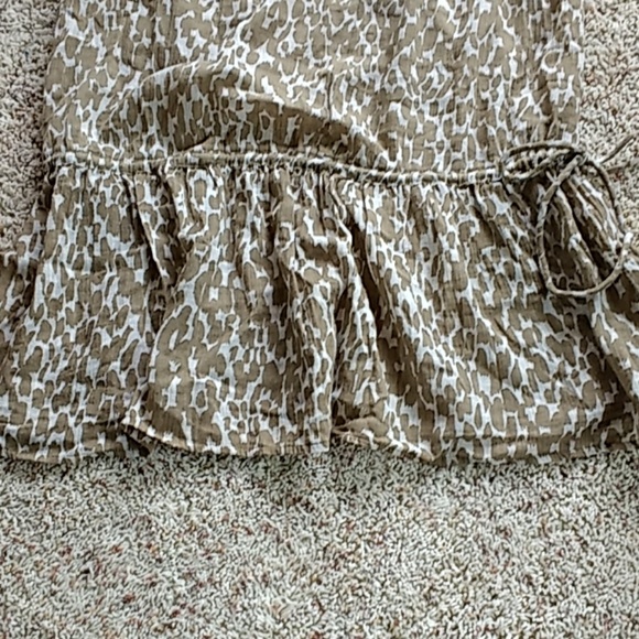 J.Crew printed tank with tie waist Small - Picture 4 of 4